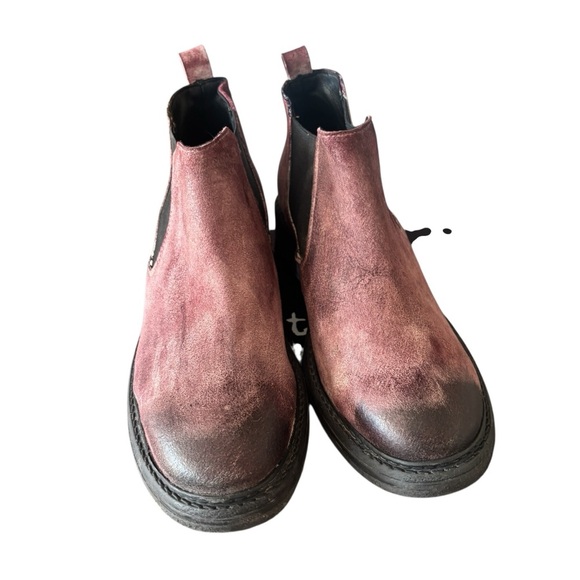 Ego-Trip Women’s Chukka Boots in Rich Burgundy Size 40 - Picture 2 of 7